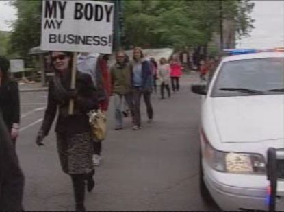 Hundreds take to the streets for Edmonton’s ‘Slut Walk’ - image