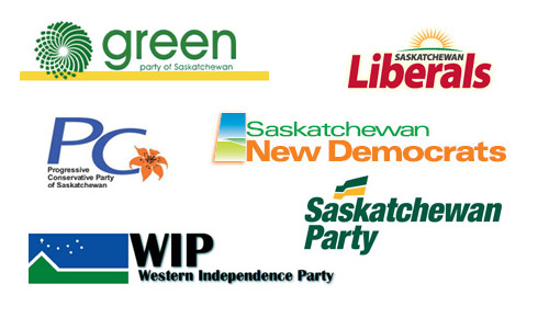 Snapshot of registered political parties in Saskatchewan - image