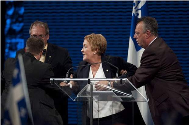 Marois shooting stage
