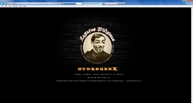 Regina airport’s website hacked, officials suspect the Anonymous Group - image