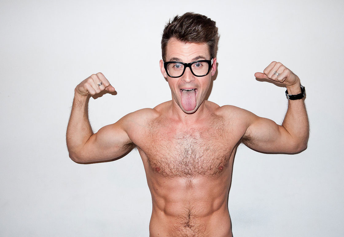 Canada's Brad Goreski posed shirtless for famed photographer Terry Richardson.
