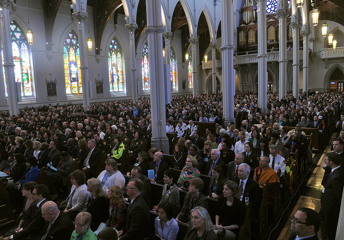 Gallery: Boston Marathon bombings memorial - image