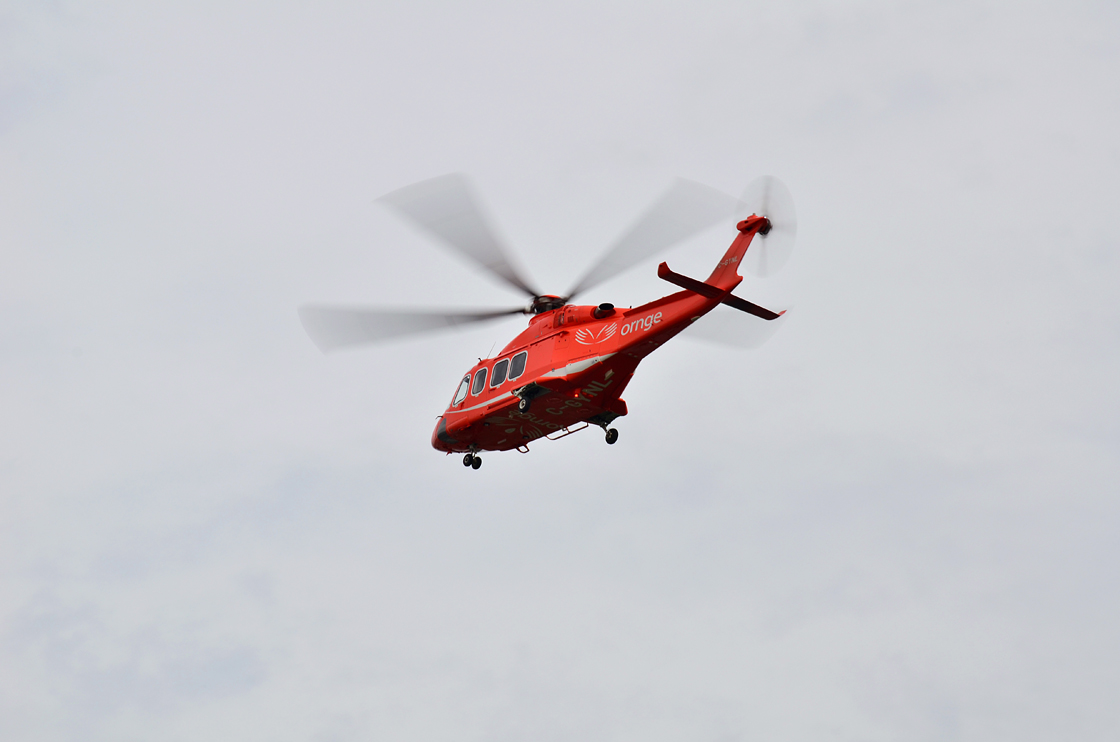 File photo of an Ornge air ambulance.