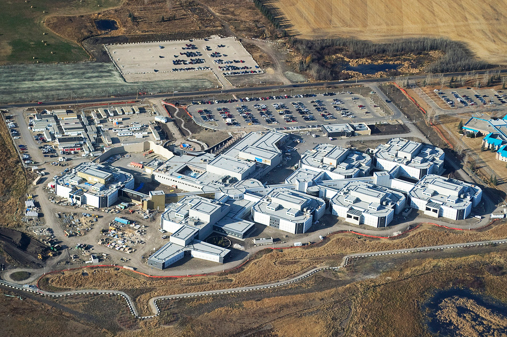 The new Edmonton Remand Centre is the largest remand facility in Canada sitting on an area the size of 27 CFL football fields.
