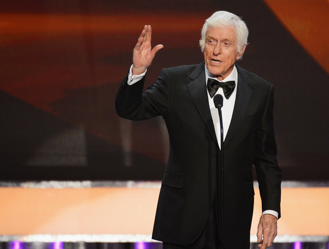 Dick Van Dyke appears at the SAG Awards in January 2013.
