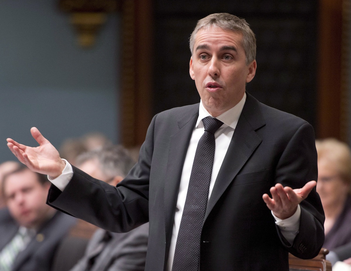 Quebec Finance Minister Nicolas Marceau  .