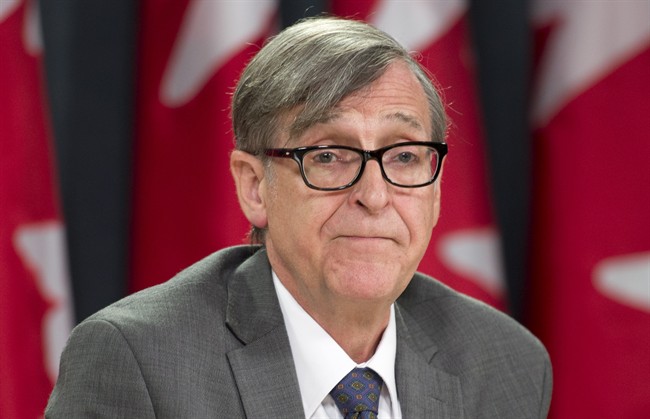 Executive Director of the Council of Canadians Garry Neil speaks about the Federal Court ruling on election fraud during a news conference Friday May 31, 2013 in Ottawa. 