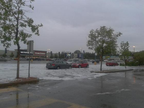 Summer storm wreaks havoc on the Capital Region, August 23, 2012.