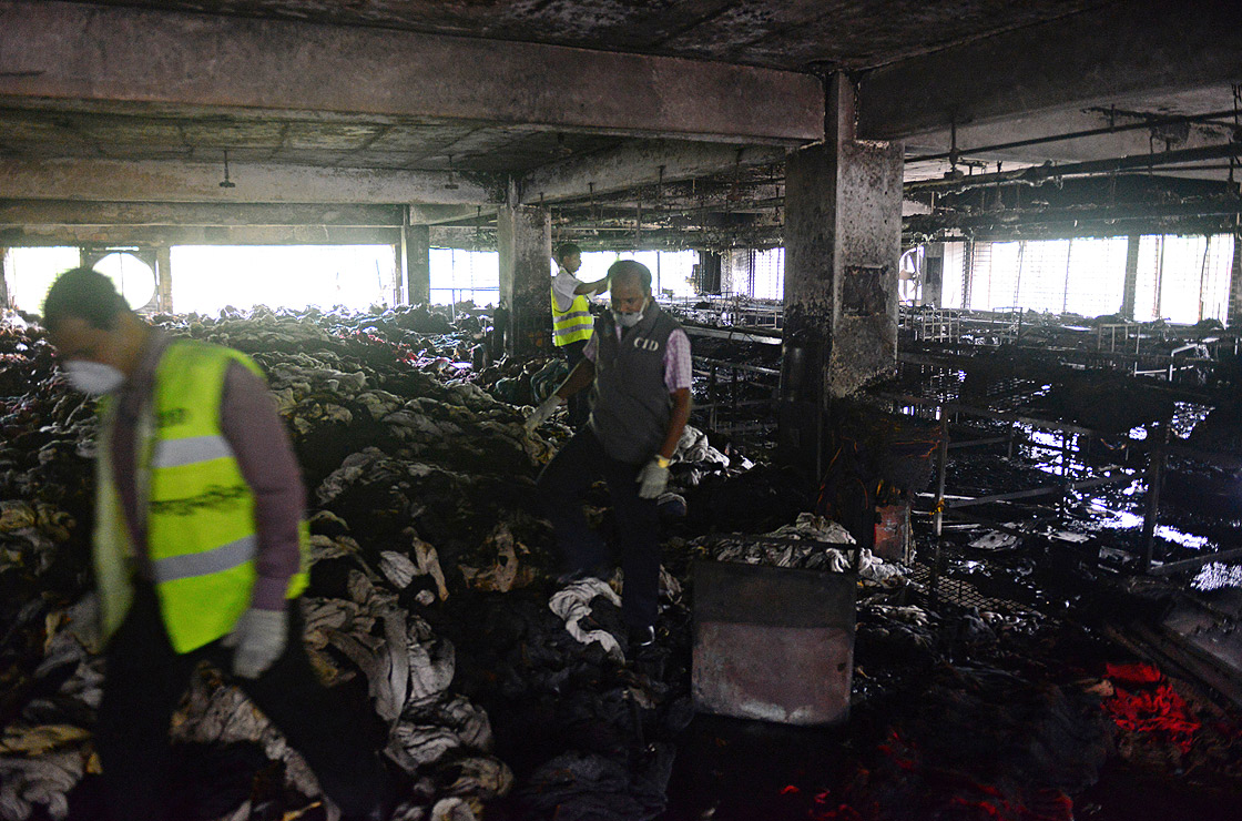 Gallery: Bangladesh garment factory fire - image