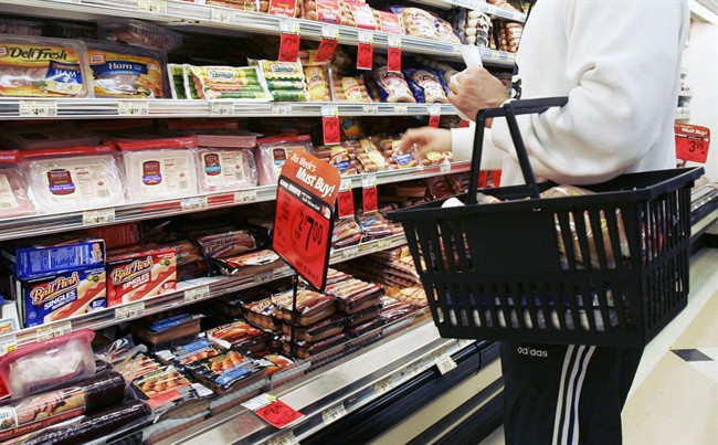 Supermarket prices have begun to feel the effects of the loonie's decent.