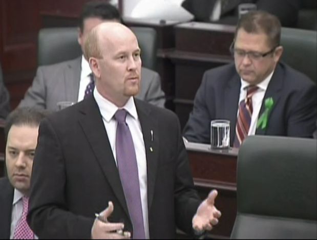 Jeff Johnson, Minister of Education.
