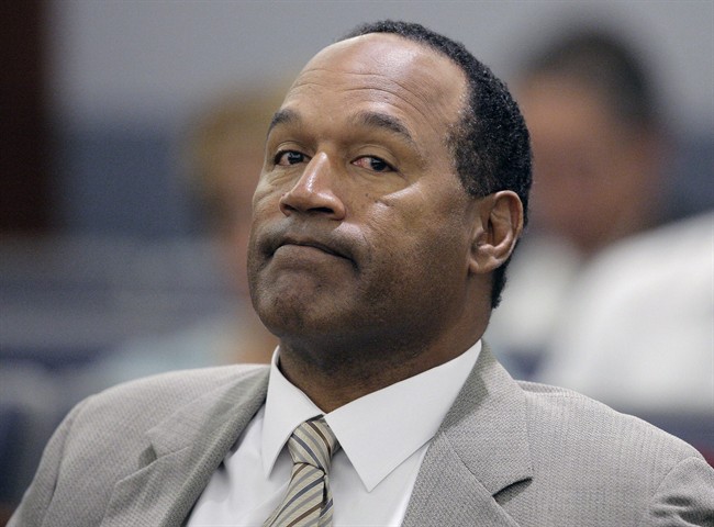 Sept. 15, 2008, file photo of O.J. Simpson.
