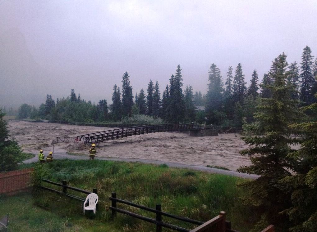 Cougar Creek in Canmore.
