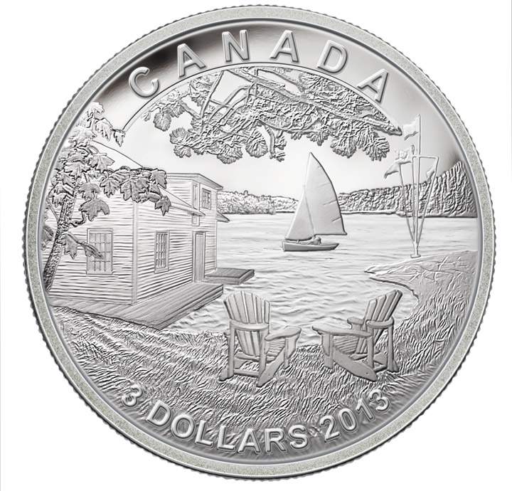 The collector coin designed by Martin Short.