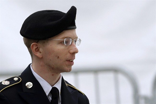 Bradley Manning is generating vocal support in Britain and
Europe during his trial.