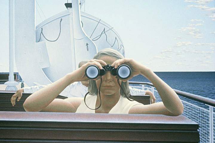 Wes Anderson’s Moonrise Kingdom paid homage to Alex Colville’s work, most notably in a scene that alludes to his 1965 painting To Prince Edward Island. 