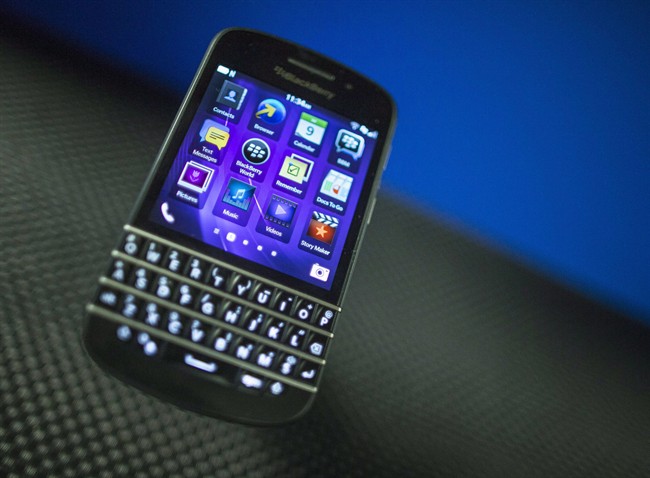 BlackBerry shares rose in pre-market trading amid
reports that its chief executive officer and board of directors are
warming to the idea of taking the company private.