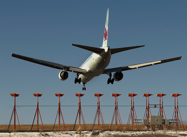Air Canada passenger jet THE CANADIAN PRESS/Andrew Vaughan.
