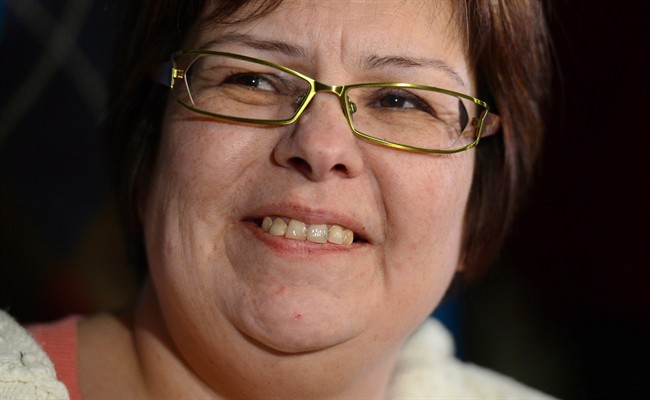Attawapiskat Chief Theresa Spence in Ottawa on Jan. 24, 2013.