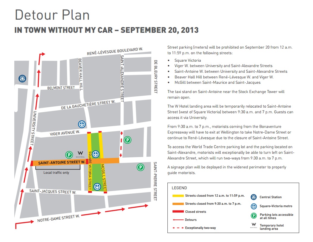 Sections of Old Montreal closed to traffic for Car-Free Day - image
