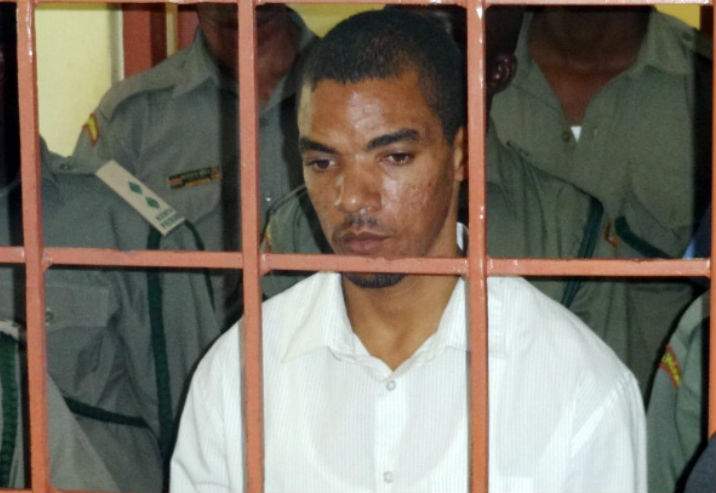Suspected British militant Jermaine Grant, accused of ties to Somalia’s Al-Qaeda-linked Shebab and plotting attacks, arrives on September 24, 2013 for the start of his trial before Shanzu law court in the port city of Mombasa. Grant was arrested in December 2011 in Mombasa with various chemicals, batteries and switches, which prosecutors say he planned to use to make explosives. Prosecutors have accused Grant, a 30-year-old Muslim convert, of working with fellow Briton Samantha Lewthwaite. (Photo: AFP/Getty Images)