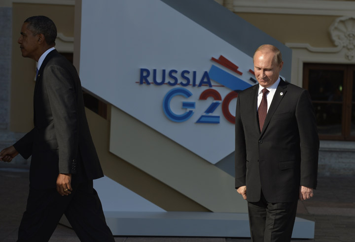 Obama Putin