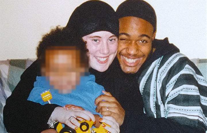 Samantha Lewthwaite, dubbed the “White Widow” is the British fugitive widow of 7/7 bomber Jermaine Lindsay (right).