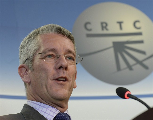 Canadian Radio-television and Telecommunications Commission Chairman Jean-Pierre Blais.