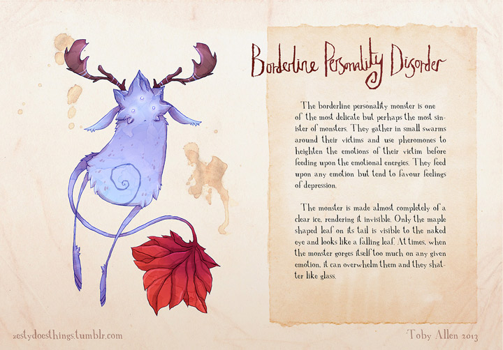 Artist aims to raise awareness by depicting mental health illnesses as monsters - image