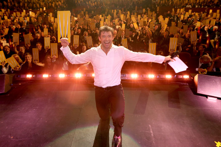 Hugh Jackman celebrates his birthday with 'One Night Only.'.