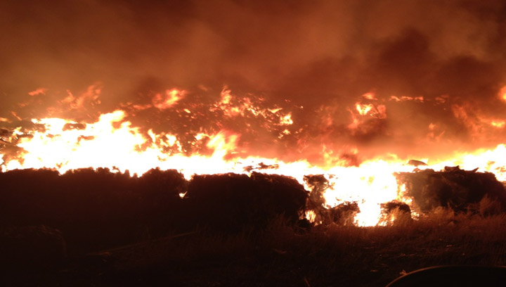 A local state of emergency has been declared in Kindersley, Sask. after a fire at the city’s landfill.