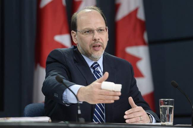 Correctional Investigator of Canada Howard Sapers speaks during a news conference to highlight areas of concern documented in the 2012-13 Annual Report of the Office of the Correctional Investigator Tuesday November 26, 2013 in Ottawa.