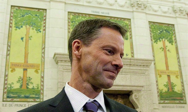 Nigel Wright appears as a witness at the Standing Committee on Access to Information, Privacy and Ethics on Parliament Hill in Ottawa on Nov. 2, 2010.