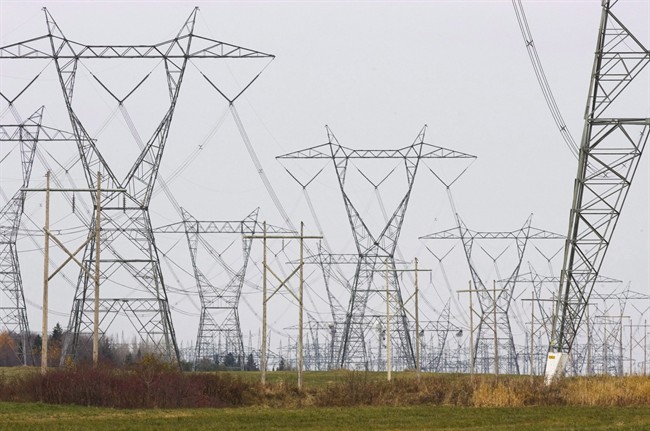 Hydro-Quebec power lines