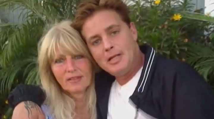 Judy Haim and her son, actor Corey Haim.