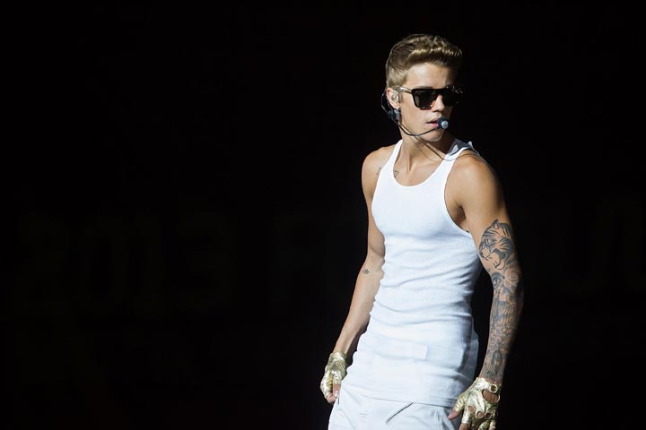 Justin Bieber pictured in September 2013. 