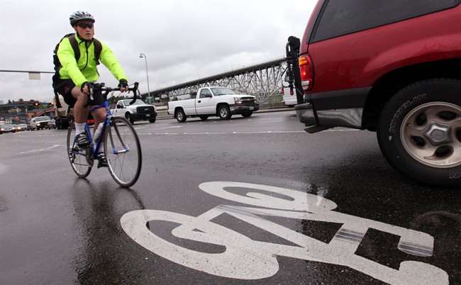 Innovative new invisible bike helmet makes its way to Canada.