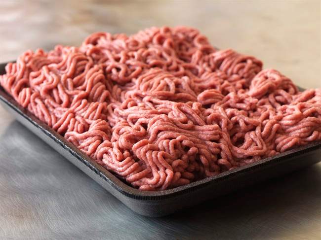 Ground beef.