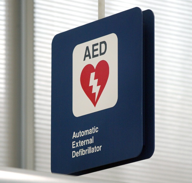 A defibrillator.