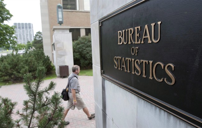 An employee make his way to work at Statistics Canada in Ottawa on July 21, 2010. THE CANADIAN PRESS/Sean Kilpatrick.