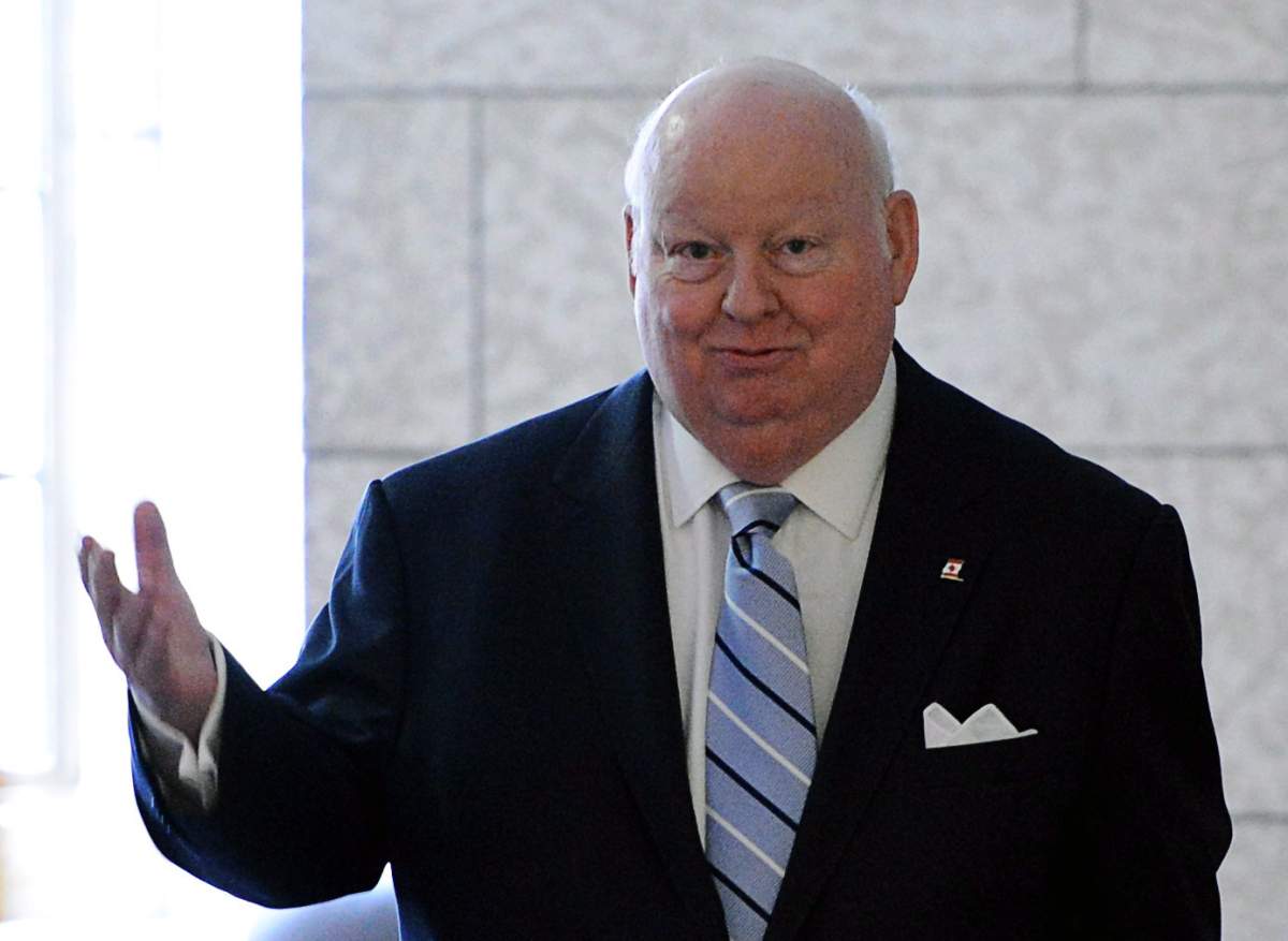 Senator Mike Duffy leaves Parliament Hill following a meeting of the Senate Internal Economy, Budgets and Administration committee on Parliament Hill on May 9, 2013 in Ottawa. THE CANADIAN PRESS/Sean Kilpatrick