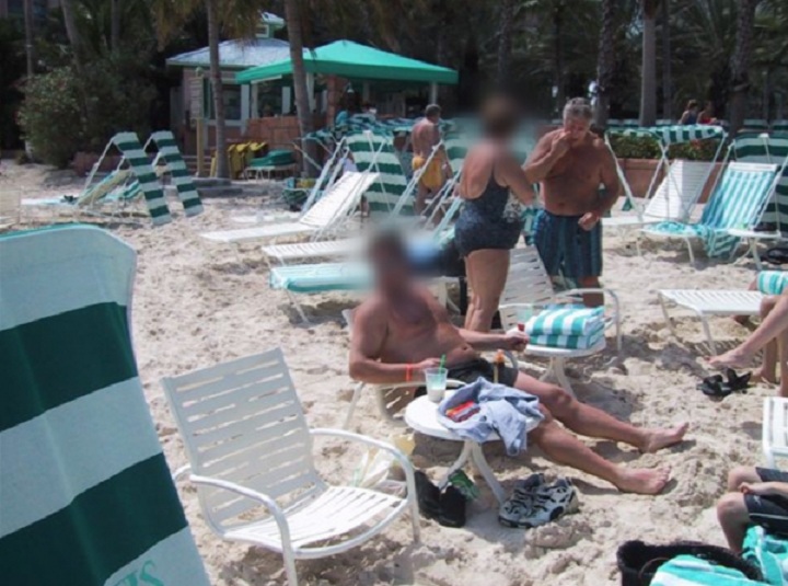 Photo presented as evidence at Quebec's inquiry into corruption in the province's construction industry during the testimony of Jean Lavallee, the former head of the Quebec Federation of Labour.