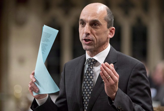 Public Safety Minister Steven Blaney