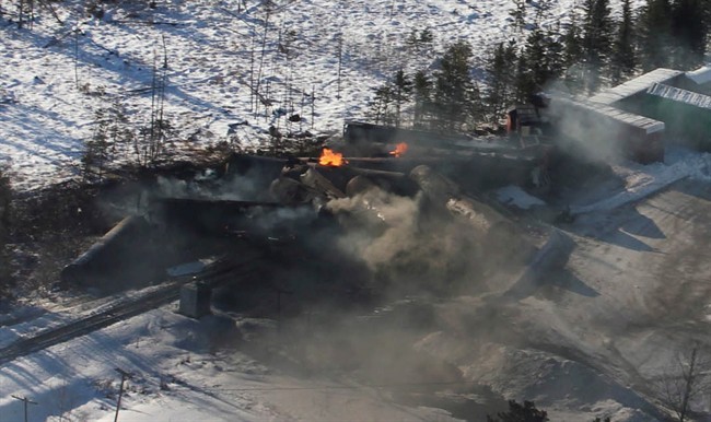 Plaster Rock derailment