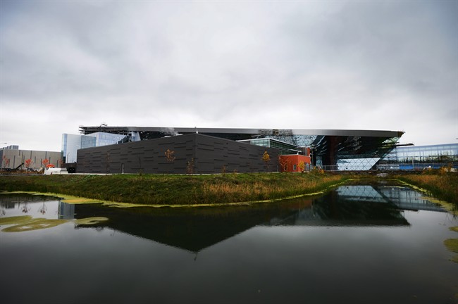 The new Communications Security Establishment Canada (CSEC) complex is pictured in Ottawa on Tuesday, October 15, 2013.