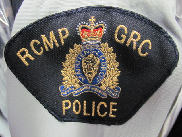 A file photo of an RCMP badge.
