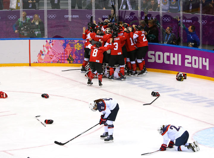 Canada vs USA: Women’s Olympic hockey gold medal game