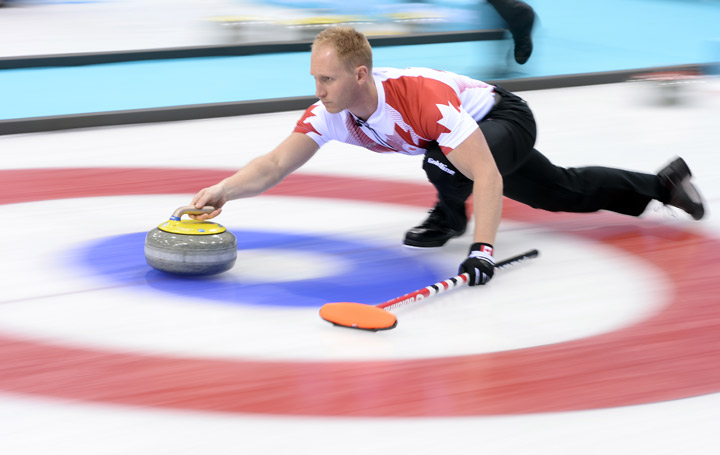 Brad Jacobs in Sochi