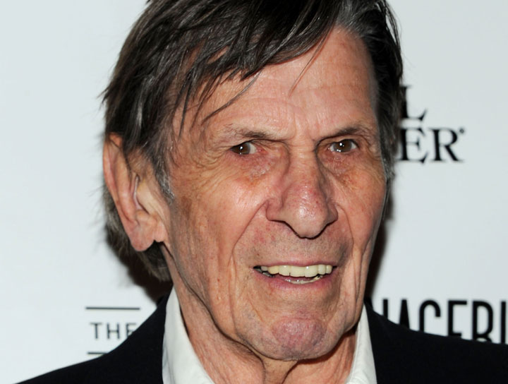 Leonard Nimoy, pictured in September 2013.