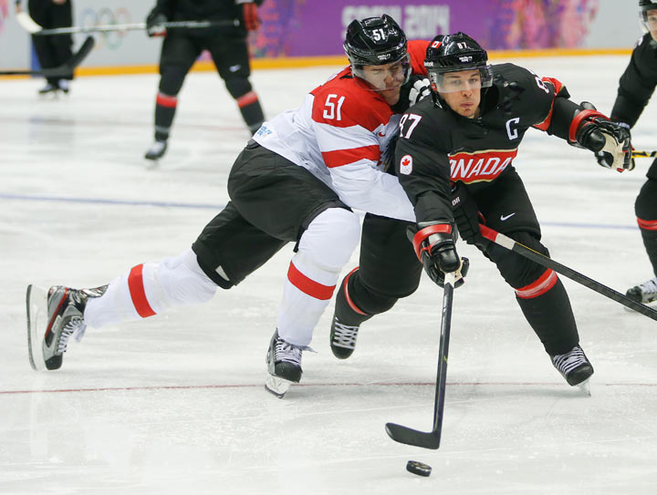 Canada vs Austria: Game 2 of the men’s hockey tournament in Sochi